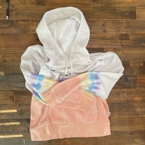 Feat blanket blend hoodie coral/reef